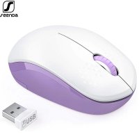 무소음 게이밍 마우스 SeenDa USB Wireless Mouse for