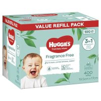 Huggies 하기스 유아 물티슈 알로에베라 함유 무향 400매