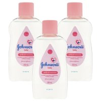 Johnsons 존슨즈 베이비 오일 200ml 3팩