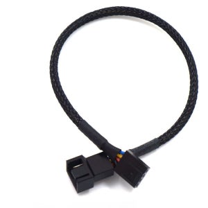 PC 튜닝 연장 4핀 3핀 PWM 팬 쿨러 길이 연장 케이블