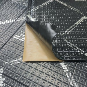 RUBIN 방진매트 자동차 방음 알루미늄 부틸 소음 진동 차단 1매 재진매트