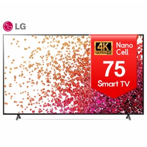 LG 나노셀 190cm(75인치) 4K UHD 스마트TV 75NANO75 수도권스탠드 설치