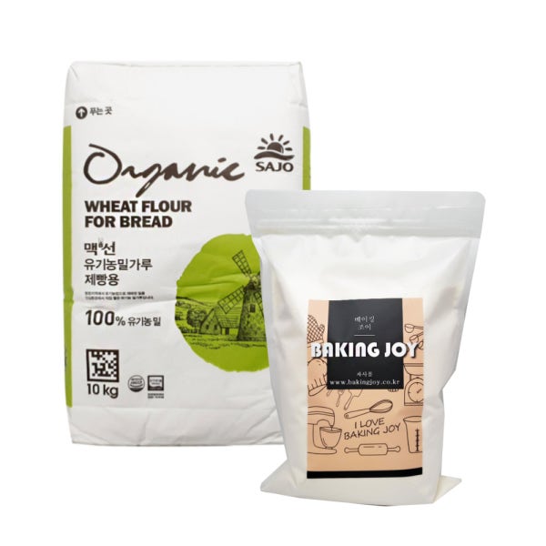 유기농밀가루 강력밀가루 1kg 맥선 제빵용 다목적 강력분