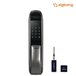 직방 SHP-P51 푸시풀 현관문 도어락 디지털 현관도어락 (A지역 시공비포함)