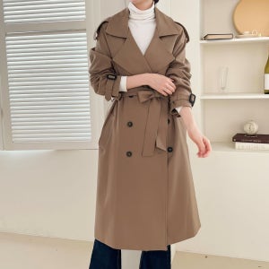 자체제작 트렌치 가을 롱코트 간절기자켓 가을아우터 결혼식하객룩