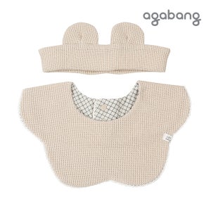 [아가방 턱받이] 베지턱받이 (헤어밴드) 출산준비물 신생아 백일 돌 조카 선물