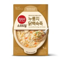 CJ제일제당 비비고 소프트밀 누룽지 닭백숙죽 280g