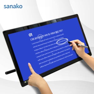 24인치 듀얼터치 액정 타블렛 TTM-240DT 온라인 수업 필기 드로잉 그림 화면 그리기