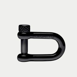 엘레가토 블랙 Classic Shackle 추가 교체 부품 로프 샤클 팔찌 남성 선물 요트 서핑