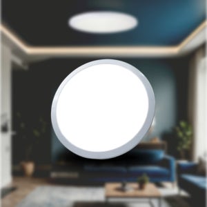퍼스트 LED 슬림 엣지 고효율 원형방등 50W 플리커프리 안방 원룸 오피스텔 평판조명