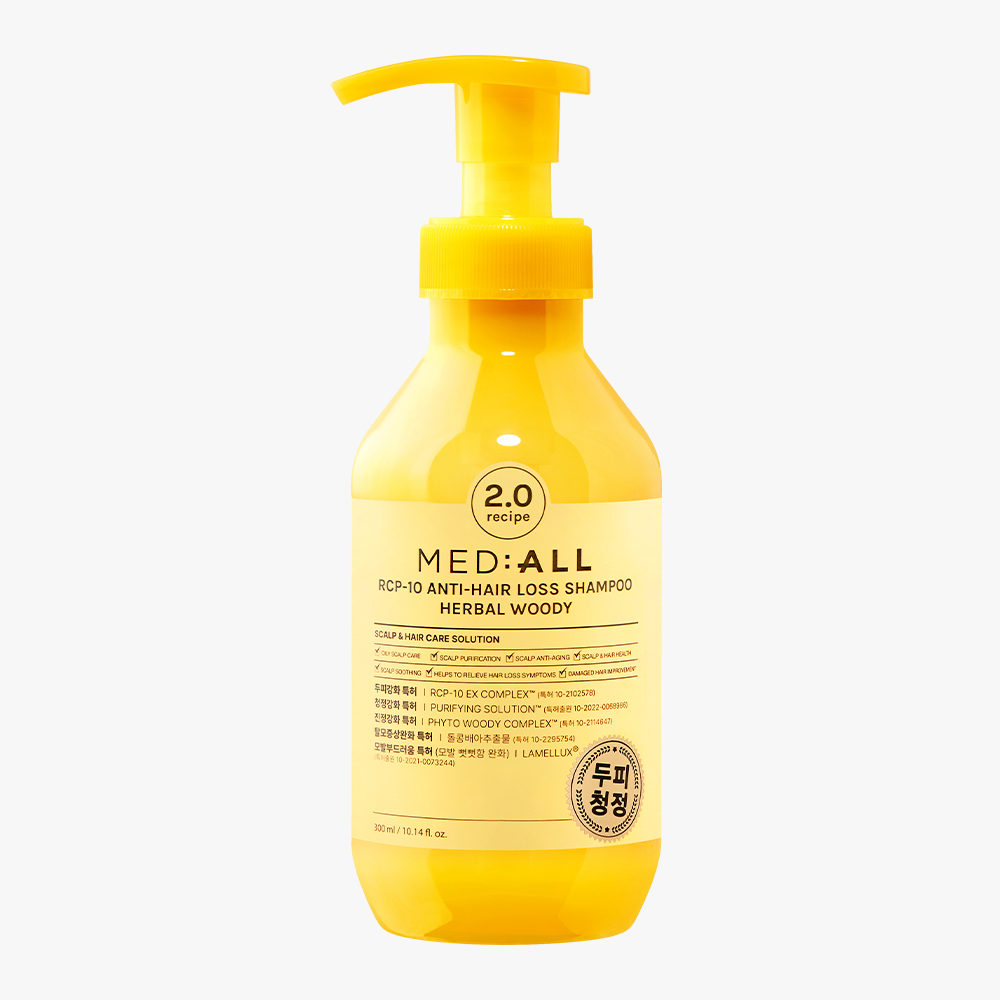 [3종택1]메디올 2.0 두피 청정 비듬 천연 유래 청소년 사춘기 머리 떡짐 지성 샴푸 300ml