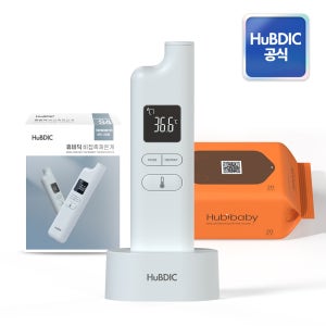 휴비딕 피부적외선 비접촉 체온계 써모파인더 S4 HFS-2000 + 프리미엄 물티슈 1팩