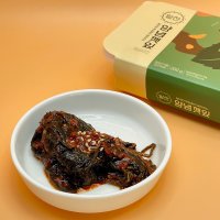 [반찬통이있는] 양념깻잎 무침 200g 실온보관 여행반찬 가정식 밑반찬