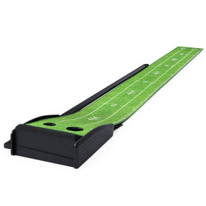 케이로 골프 벨벳 퍼팅 연습기 공튐방지 가림막 자동리턴 3m