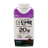 빙그레 더단백 드링크 초코 250ml 18개