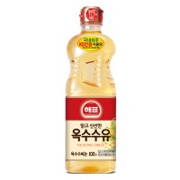 해표 옥수수유 900ml x5개 식물성식용유