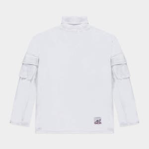Boramy Viguier Army Rolled Neck - White - 보라미 비귀에 아미 롤드 넥 - 화이트