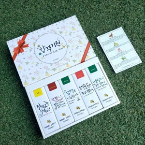 수능 응원 선물 공시 경찰공무원시험 수험생 합격기원 꿀스틱 4종 선물세트