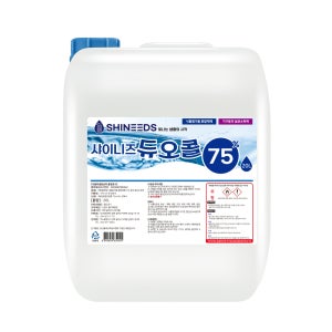 샤이니즈 듀오콜 20L 발효주정 살균소독제 청소용 방역 장난감소독 뿌리는소독제 살균제