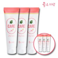 케어 천연 무불소 불소없는 임산부 입덧 연세대 치약 3개