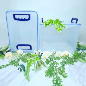 플러스 15L 밀폐용기 냉장고 냉동실 전자렌지 용기 반찬통 김치통
