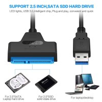 SATA To USB 3.0 케이블 어댑터 Sata 3 Usb 2.0 C 커넥터 컴퓨터 지원 2.5 Inche SSD Hdd 하드 드라이브