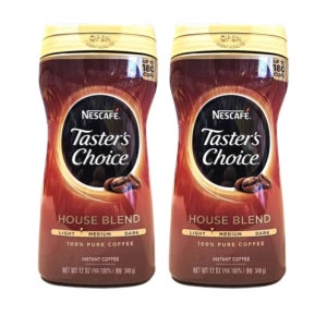네스카페 테이스터스 초이스 하우스블랜드커피 340g x 2통