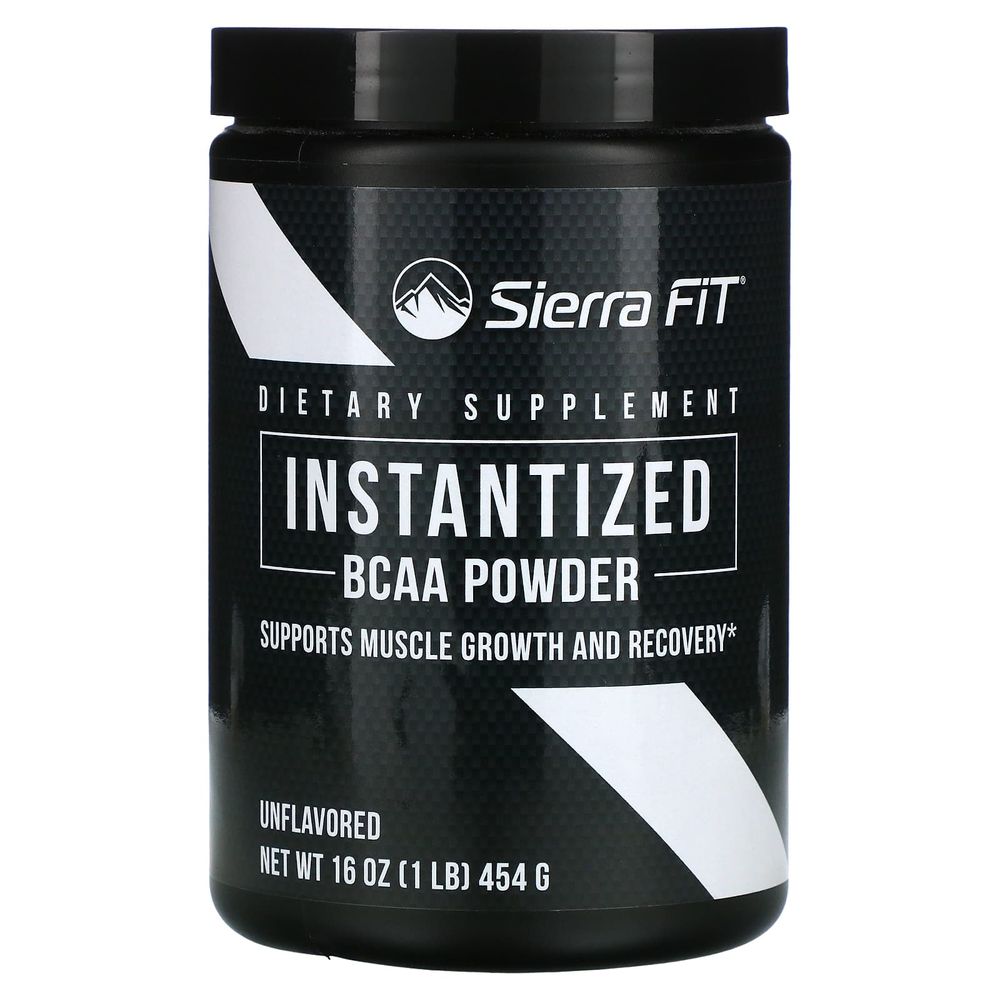 <b>시에라 핏</b>, 인스턴트 BCAA 분말 454g(16oz)