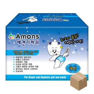 아몬스 기저귀 암컷용 생리팬티 초미니형, 10매입, 10개