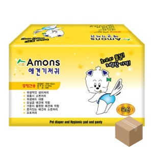 아몬스 기저귀 암컷용 생리팬티 중형, 10매입, 10개