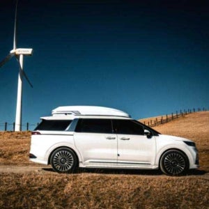 카니발 KA4 전용 원터치 일체형 루프박스 하이리무진 스타일 대용량 800L