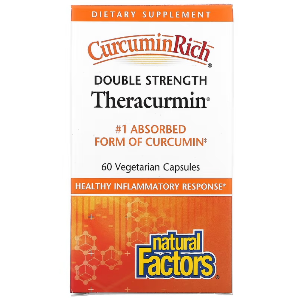 내추럴팩터스 <b>커큐민리치 더블 스트렝스</b> Theracurmin 60베지캡슐