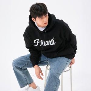 플라바 빅사이즈맨투맨 기모 후드티 남자 커플맨투맨 남녀공용