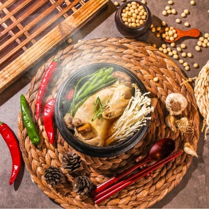 삼계탕밀키트 한방 보양식 초복 중복 복날 캠핑용 (남한산성 여기로와)