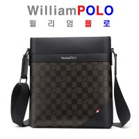 윌리엄폴로 남자 크로스백 숄더백 남성 회사 사무용 출퇴근 서류가방 WilliamPOLO