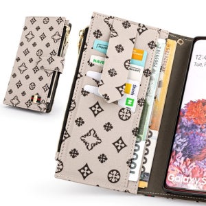 갤럭시J7 2015 사피아노 지퍼 스트랩 지갑 케이스 SM-J700