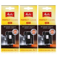 독일 밀리타 퍼펙트클린 세척 클린 멜리타 커피머신 청소 세척제 4입 3팩 Melitta Perfect Clean