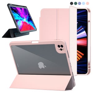 갤럭시탭S8울트라 14.6 X900 탈부착 스마트커버 펜홀더 스탠딩 투명 가죽 태블릿 케이스