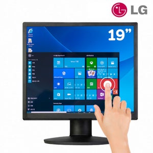 엘지전자 19BR35L 19인치 터치 모니터 19MB35P 후속 LG전자 압력식 저항식