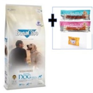 보나시보 중대형견 어덜트 치킨 엔초비 라지 15kg+10인치 초대형딩고4p+안심댕면1p