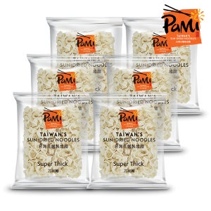 파미 증반면 도삭면 비건 매우 두꺼운 면사리 6봉지