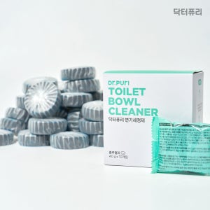 닥터퓨리 오래가는 변기세정제 클리너 40g 10개입, 2개