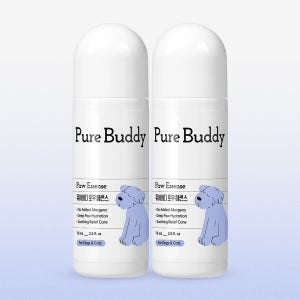 퓨어버디 강아지 고양이 발바닥 보습제 발밤 포우에센스 75ml, 2개