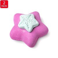 LUSH Snow Fairy Lights BATH BOMB 러쉬 스노우 페어리 라이트 배쓰밤 입욕제 240g 2팩