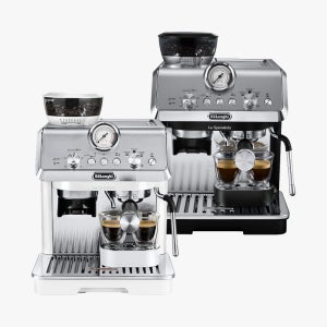 드롱기 라 스페셜리스타 아르떼 반자동 커피머신 화이트/메탈블랙 2종 KREC9155.W/KREC9155.MB
