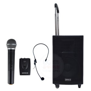 이동식앰프 300W 휴대용 충전식 블루투스 MS-317