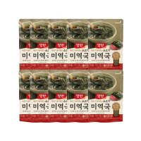 동원 양반 소고기미역국 460g 10개