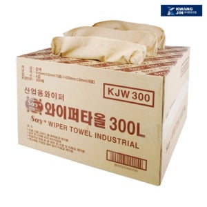 광진산업 산업용와이퍼 KJW300 대형300매