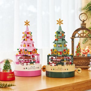 [N배송] 크리스마스블록_트리오르골360PCS