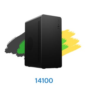인텔 14100 가정용 사무용 조립 PC 데스크탑